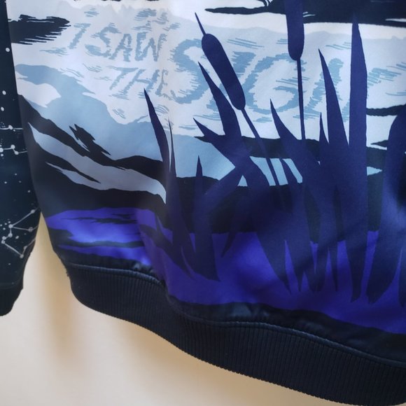 Opening Ceremony Reversible Silk Zodiac Bomber Jacket - Picture 13 of 16